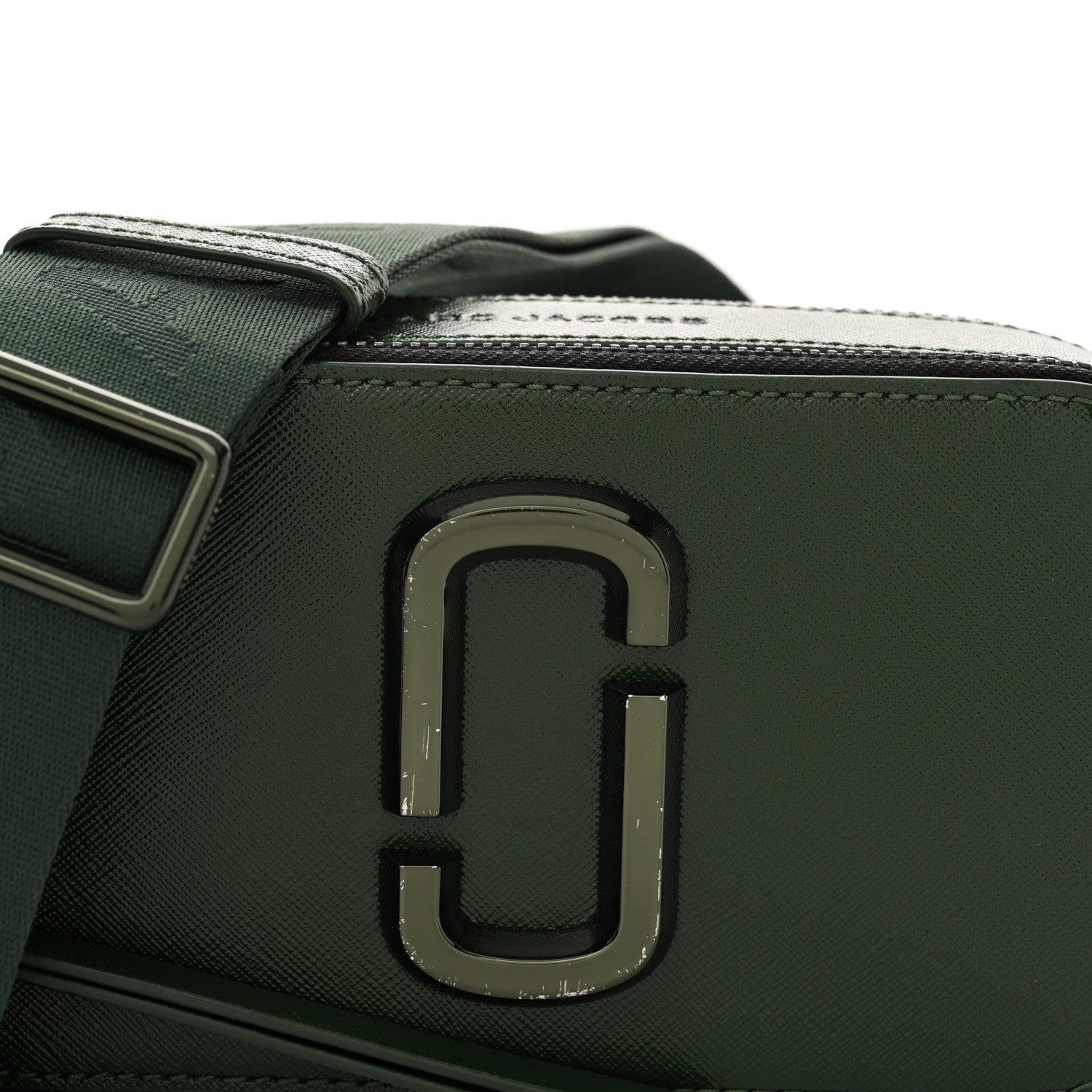 Marc Jacobs Saffiano Small Snapshot Camera Bag Olive Green 8 of 12