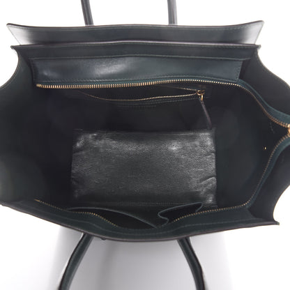 Celine Smooth Calfskin Mini Luggage Emerald 5 of 24
