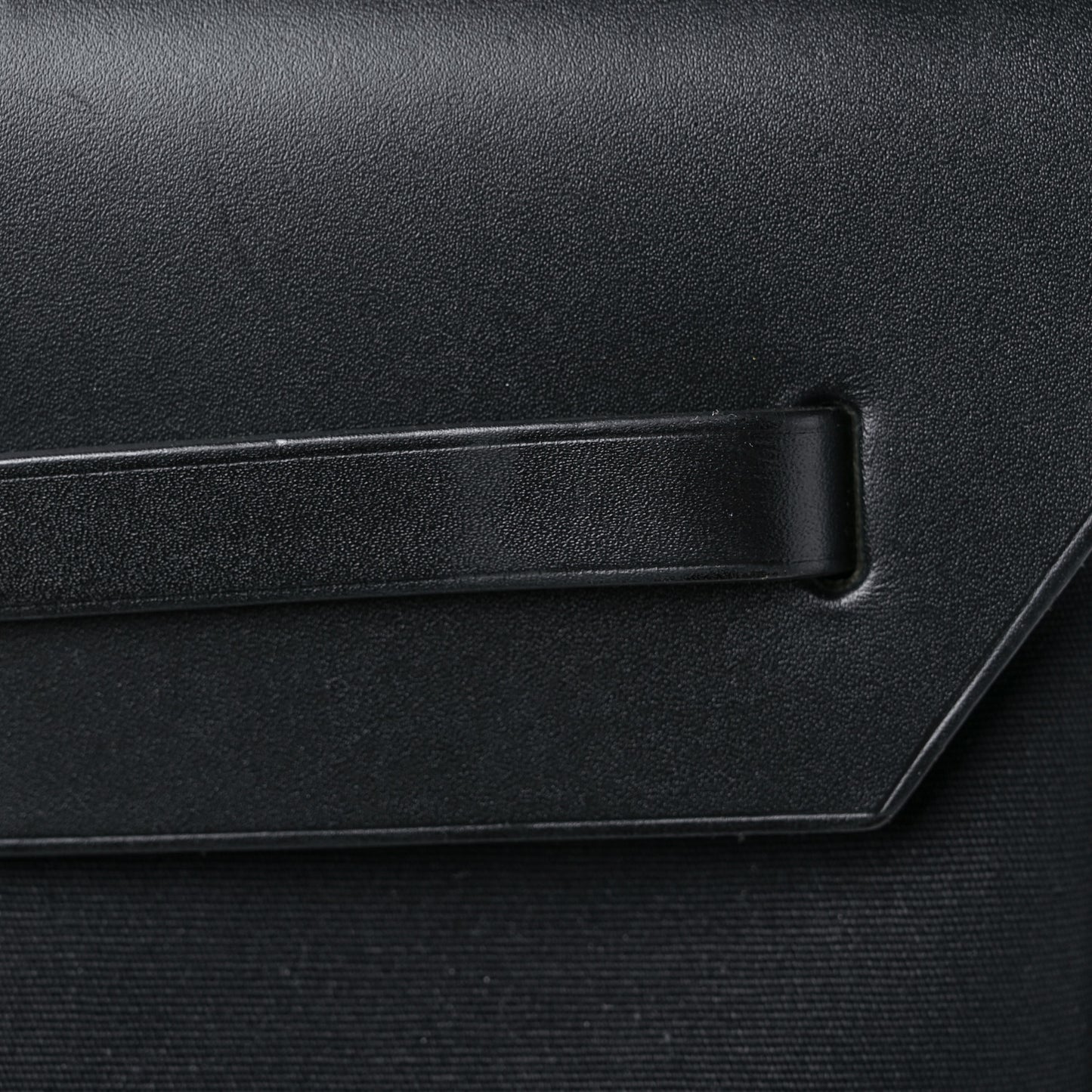 Toile Vache Calfskin Herbag 39 MM Black