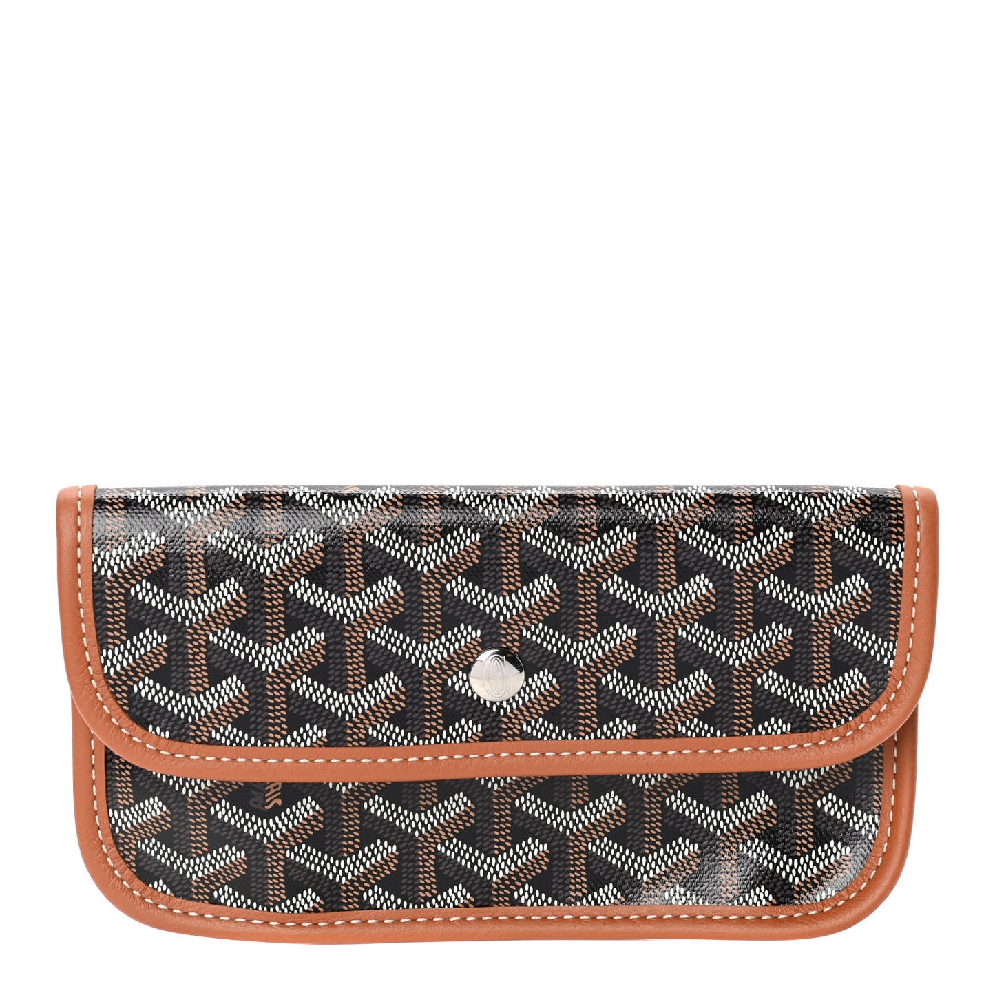 Goyardine Pouch Black Gold