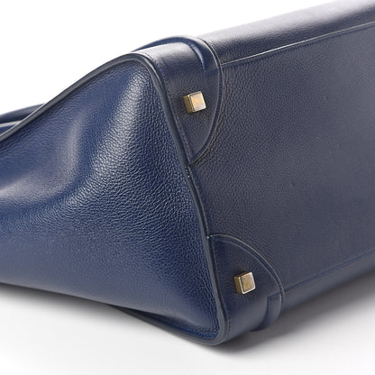 Celine Baby Calfskin Mini Luggage Ink 8 of 9