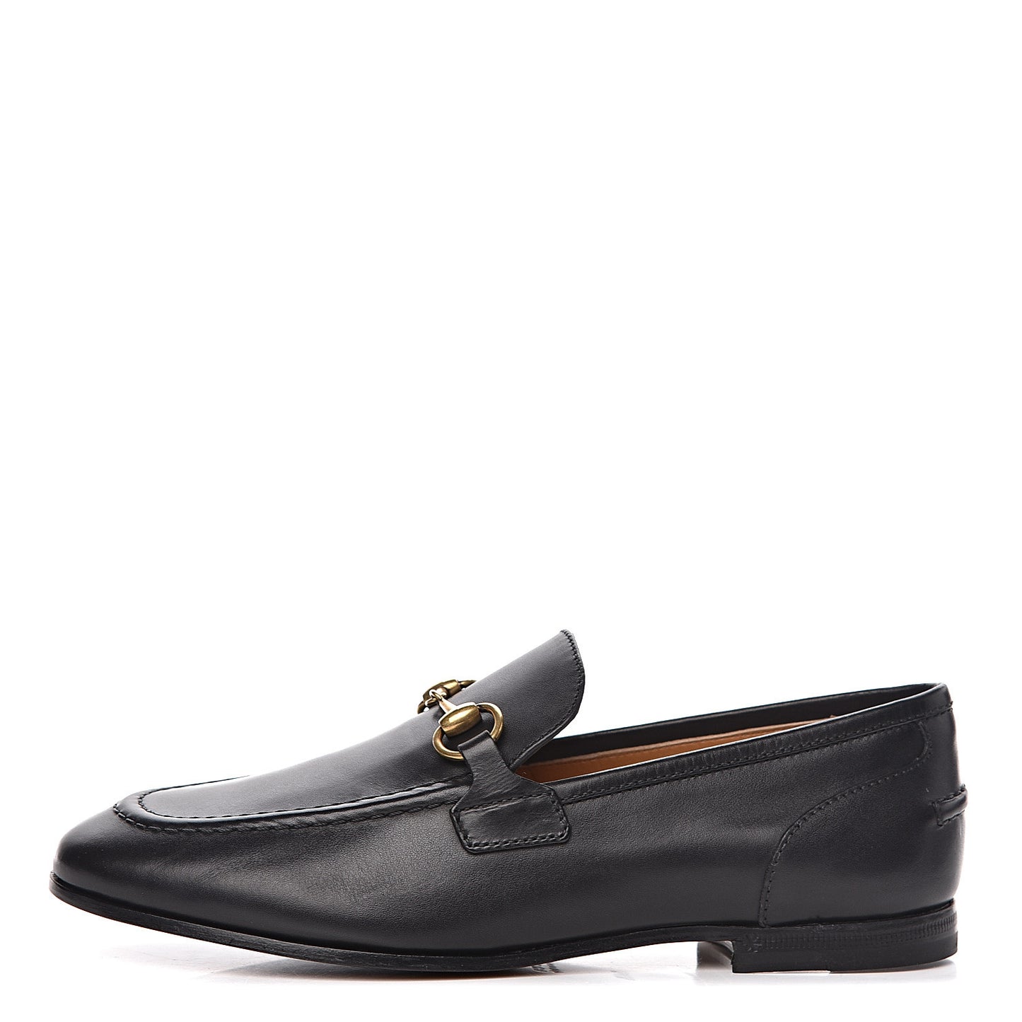 Calfskin Womens Jordaan Loafers 34.5 Black