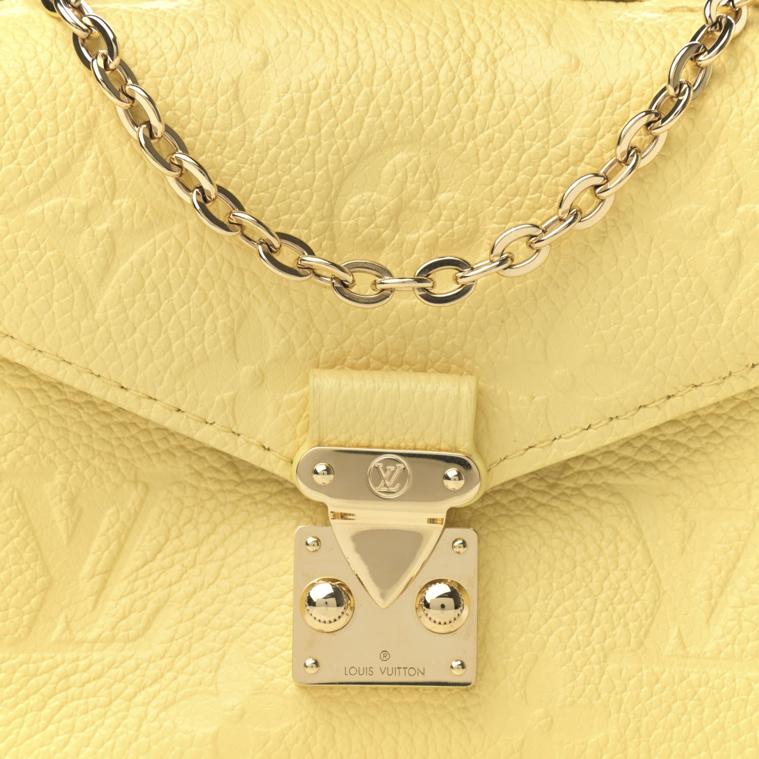 Louis Vuitton Empreinte Micro Metis Jaune 7 of 9