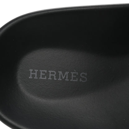 Hermes Calfskin Mens Chypre Sandals 44.5 Black 8 of 10