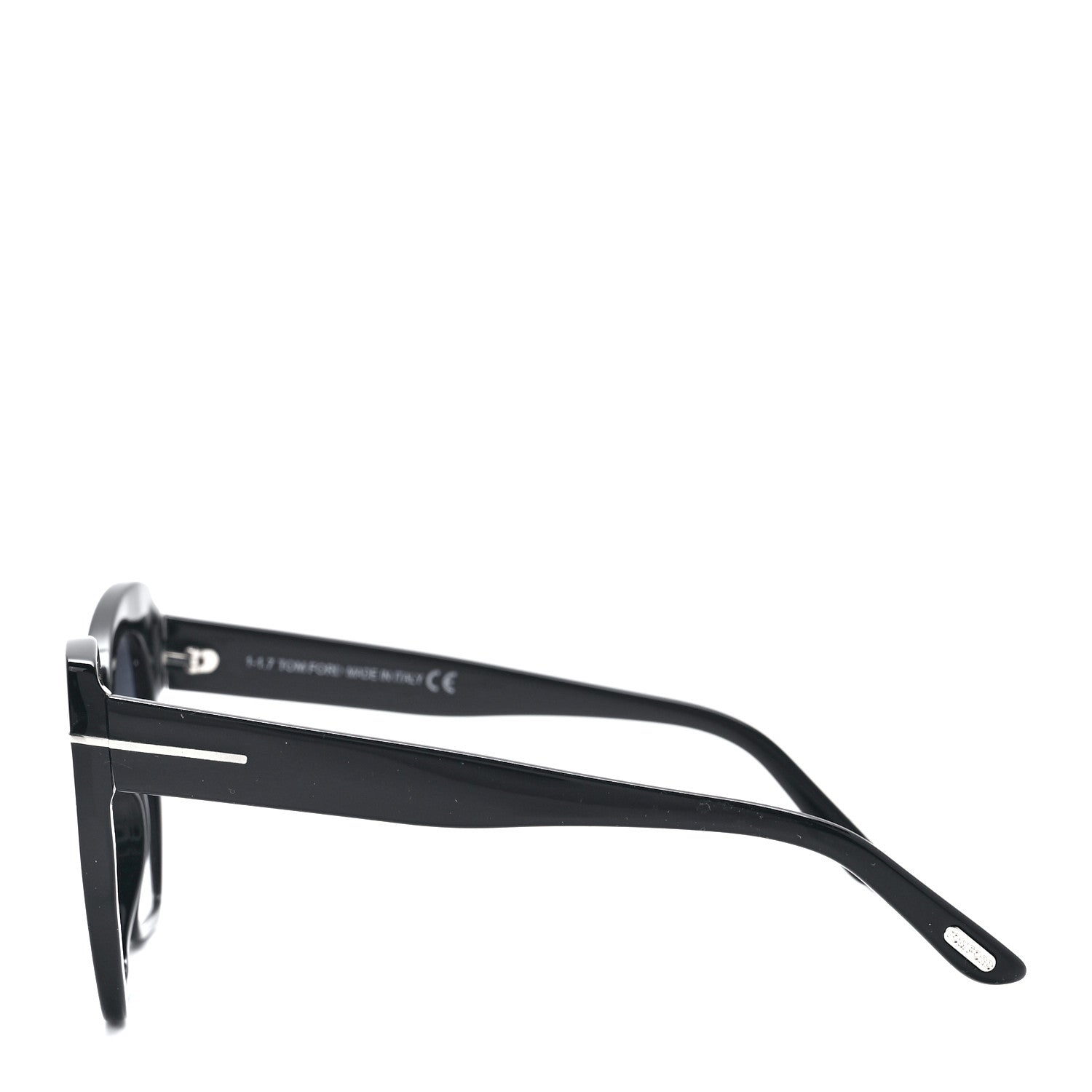 Tom Ford Samantha Cat Eye Sunglasses TF553 Black 3 of 8