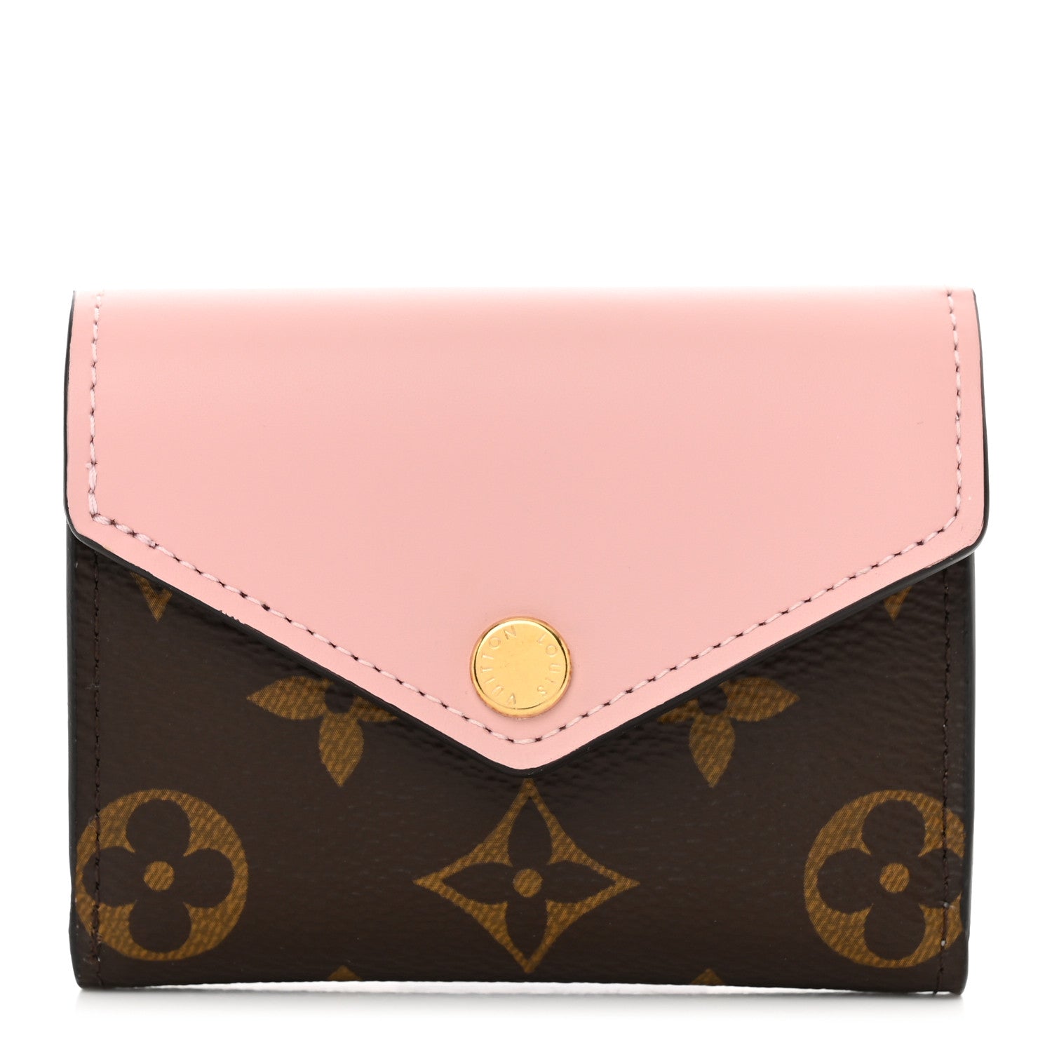 Louis Vuitton Monogram Zoe Wallet Rose Ballerine 1 of 7