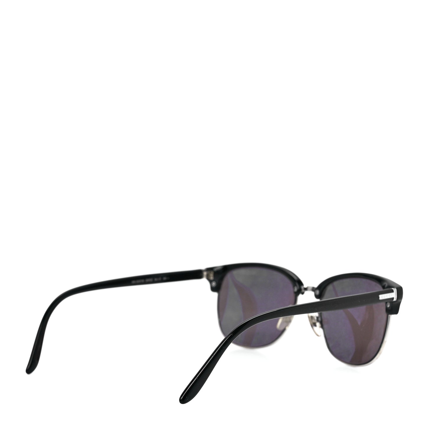 Acetate Metal Rectangle Sunglasses GG 2227/S Black