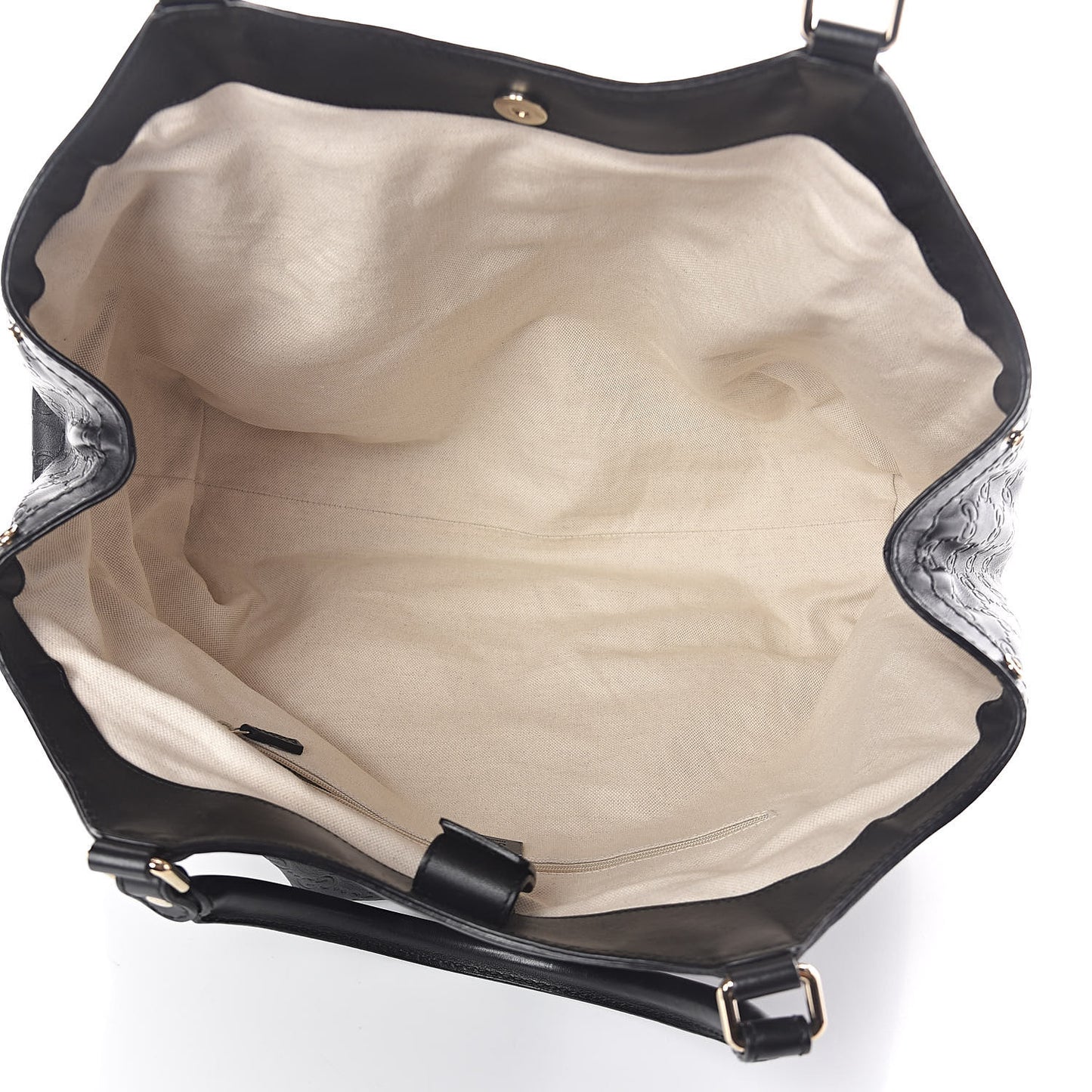 Guccissima Large Sukey Tote Black
