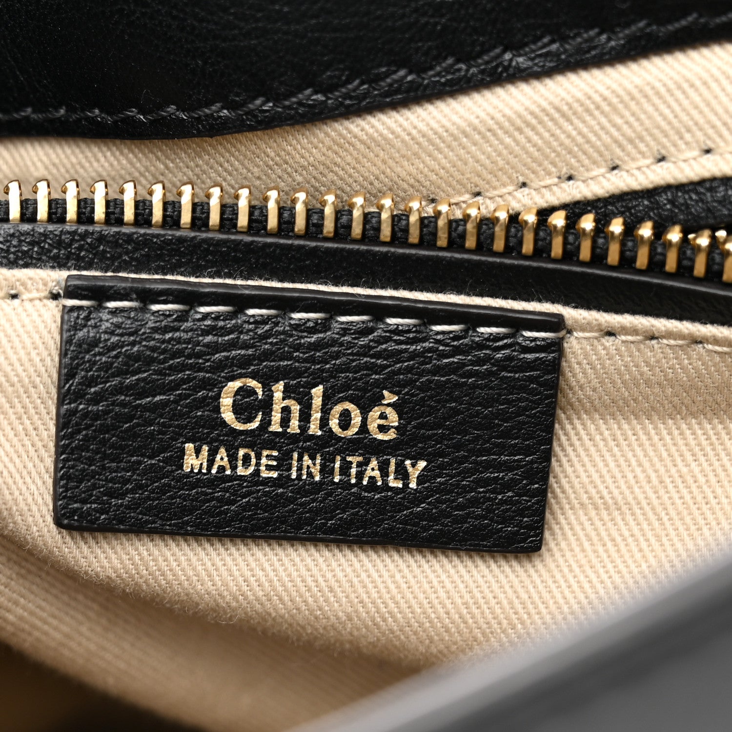 Chloe Suede Calfskin Medium Faye Backpack Black 5 of 9