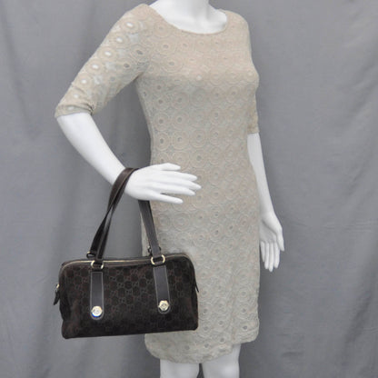 Gucci Guccissima Suede Charmy Small Boston Brown 2 of 12