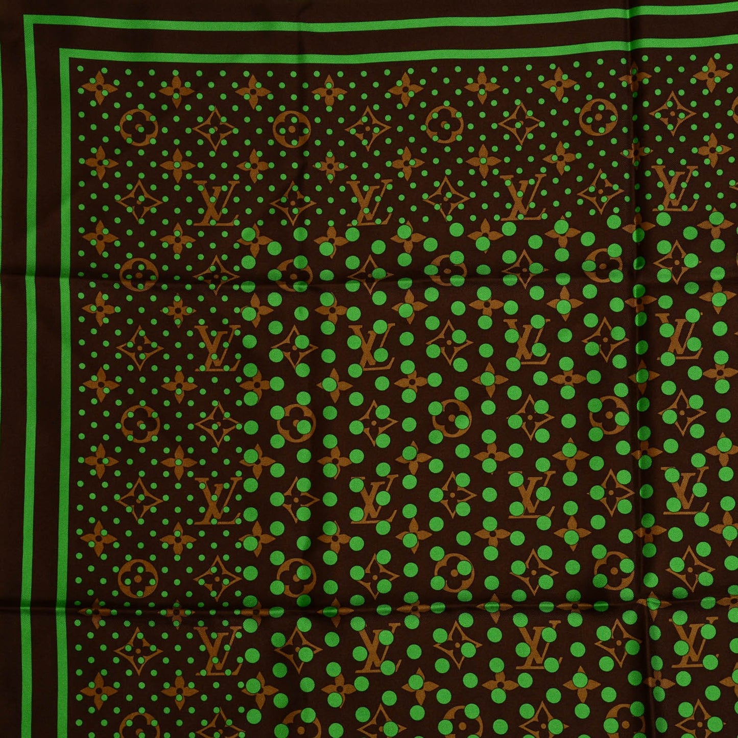Silk Monogram Scarf