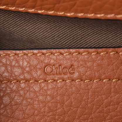 Chloe Calfskin Medium Marcie Round Crossbody Bag Tan 7 of 9