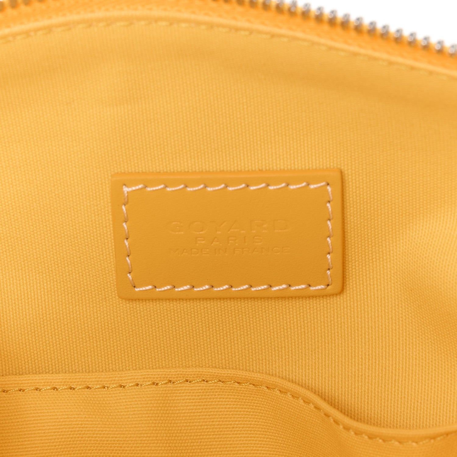 Goyard Goyardine Boeing 25 Trousse de Toilette Yellow 6 of 10