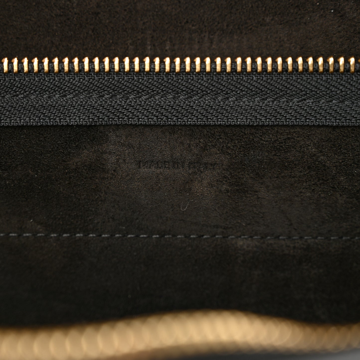 Grained Calfskin Nano Belt Bag Black