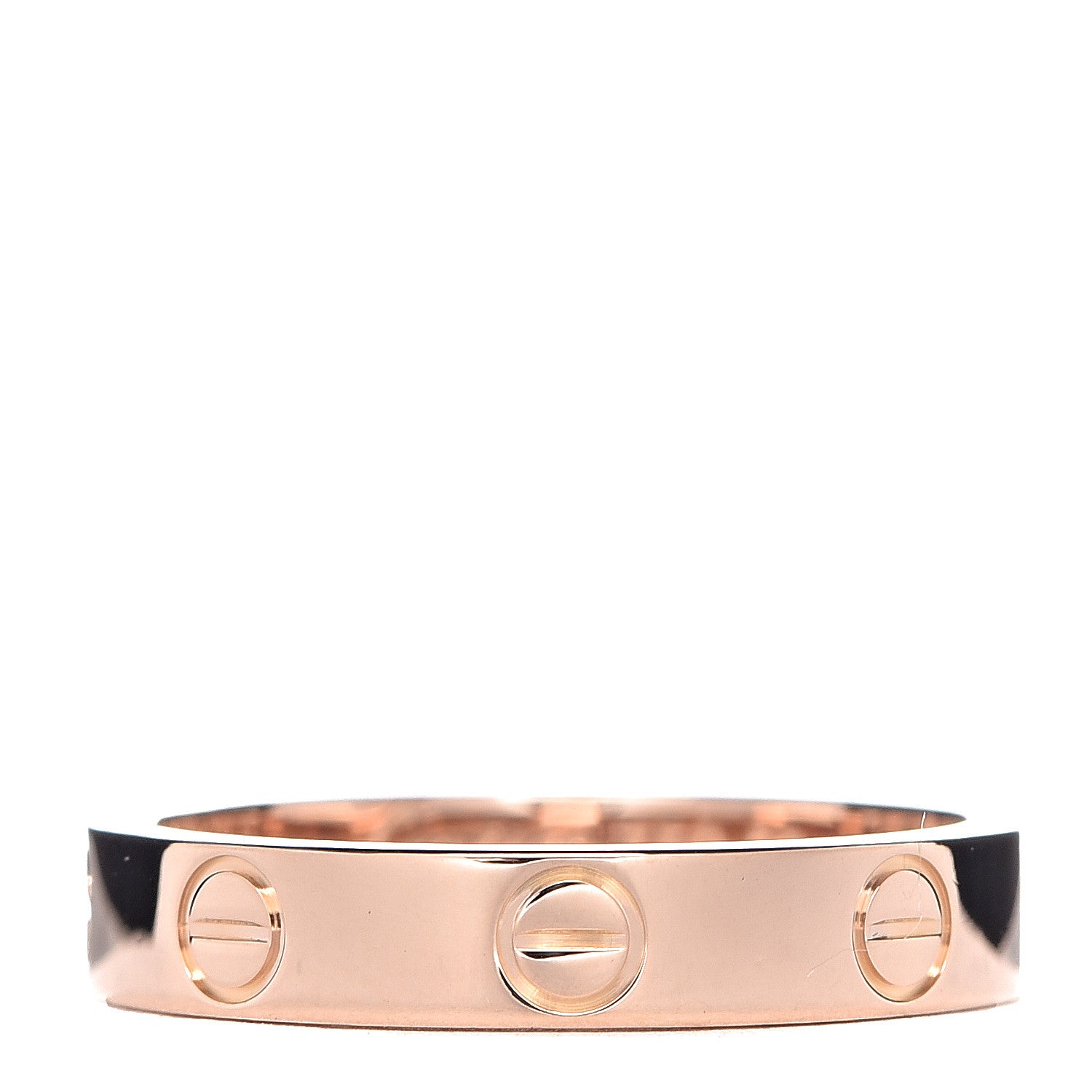 Cartier 18K Pink Gold 3.5mm LOVE Wedding Band Ring 52 6 1 of 4