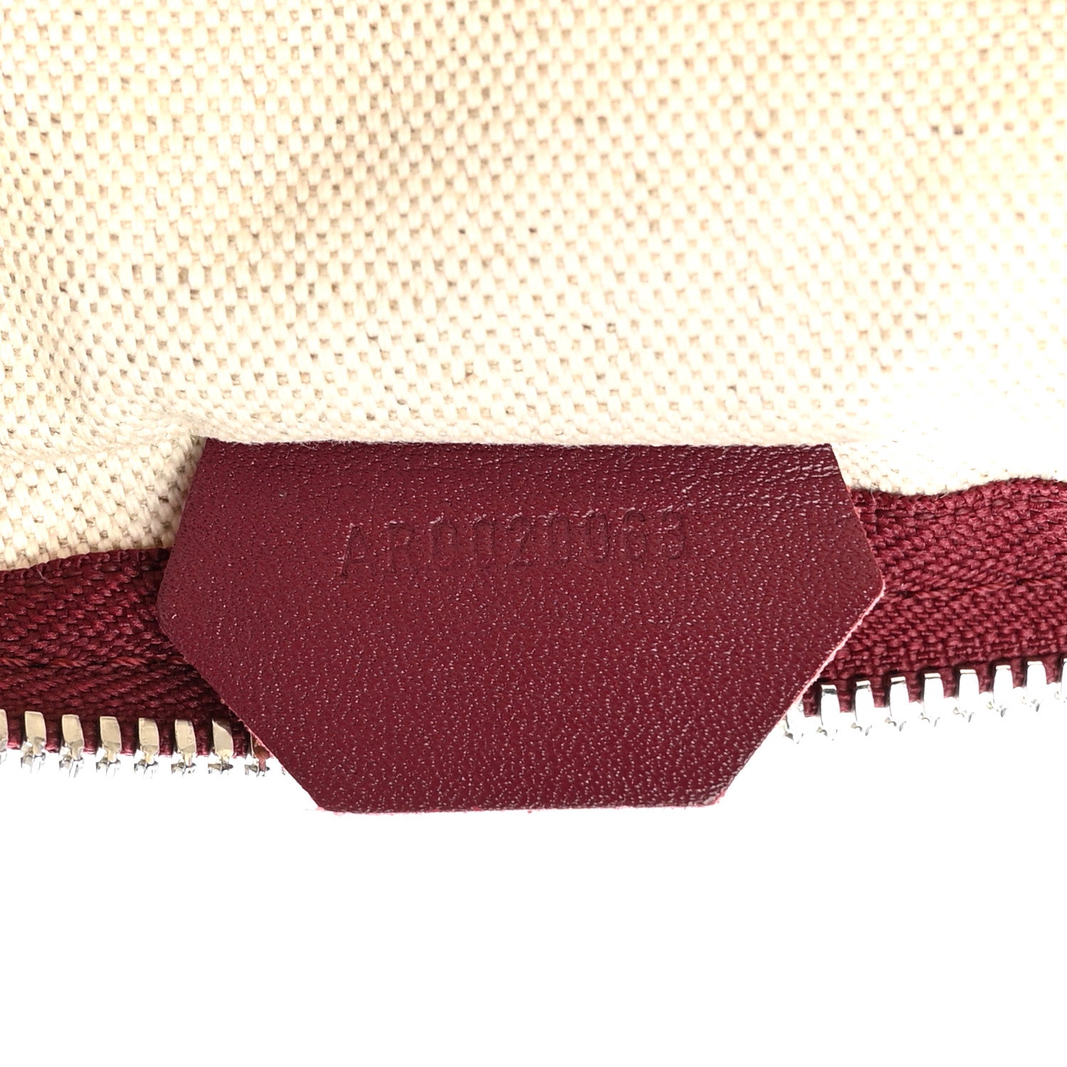 Goyard Goyardine Fidji Zip Hobo Burgundy 7 of 13