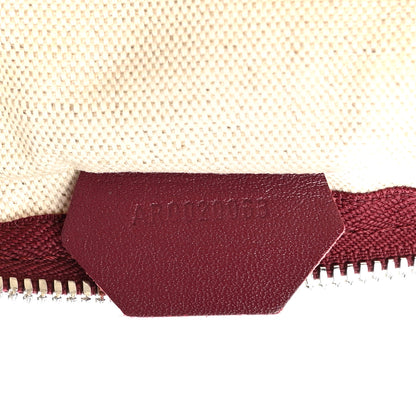 Goyard Goyardine Fidji Zip Hobo Burgundy 7 of 13