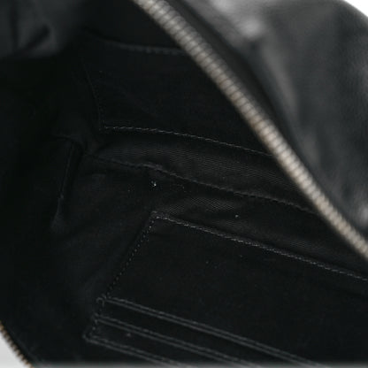 Saint Laurent Grain De Poudre Monogram Belt Bag Black 10 of 10
