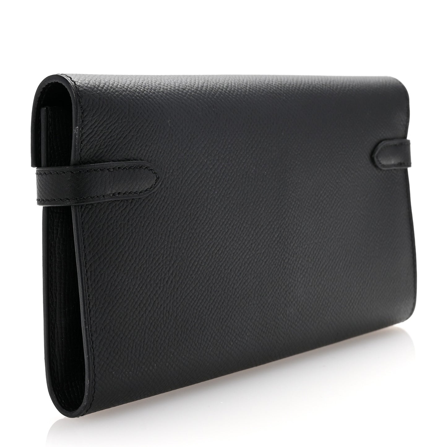 Epsom Kelly Longue Wallet Black