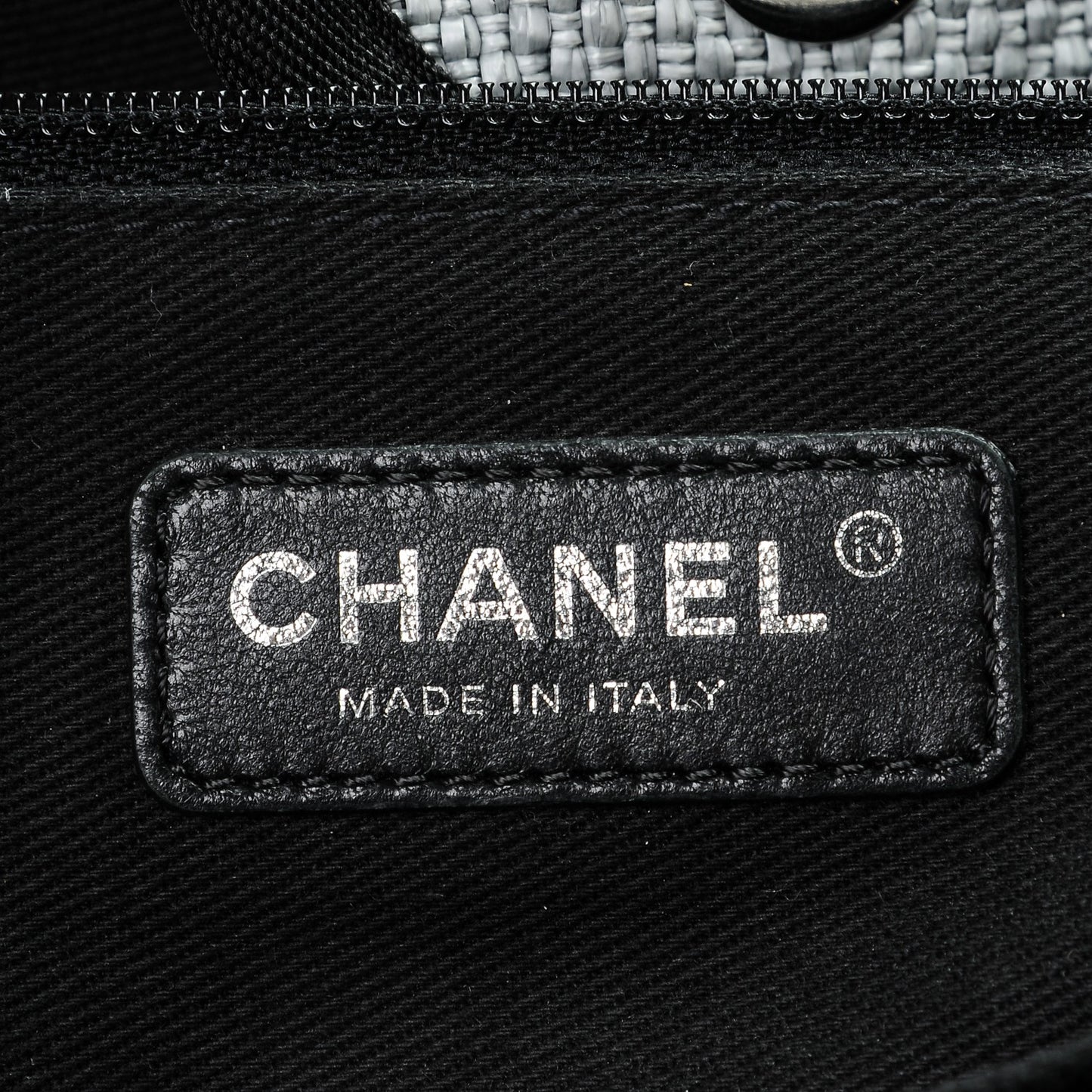 Canvas Large Deauville Tote Grey