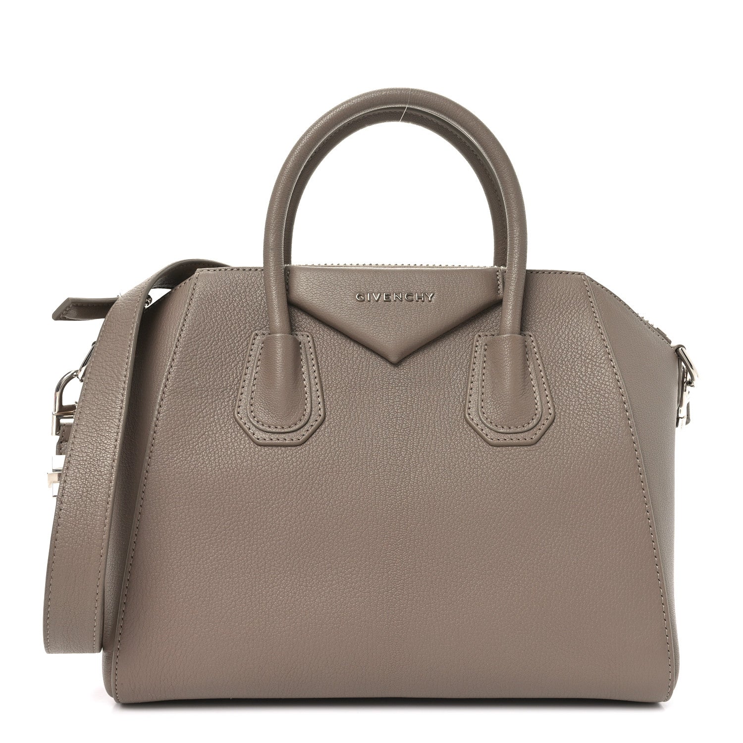 Givenchy Sugar Goatskin Small Antigona Mastic 1 of 10