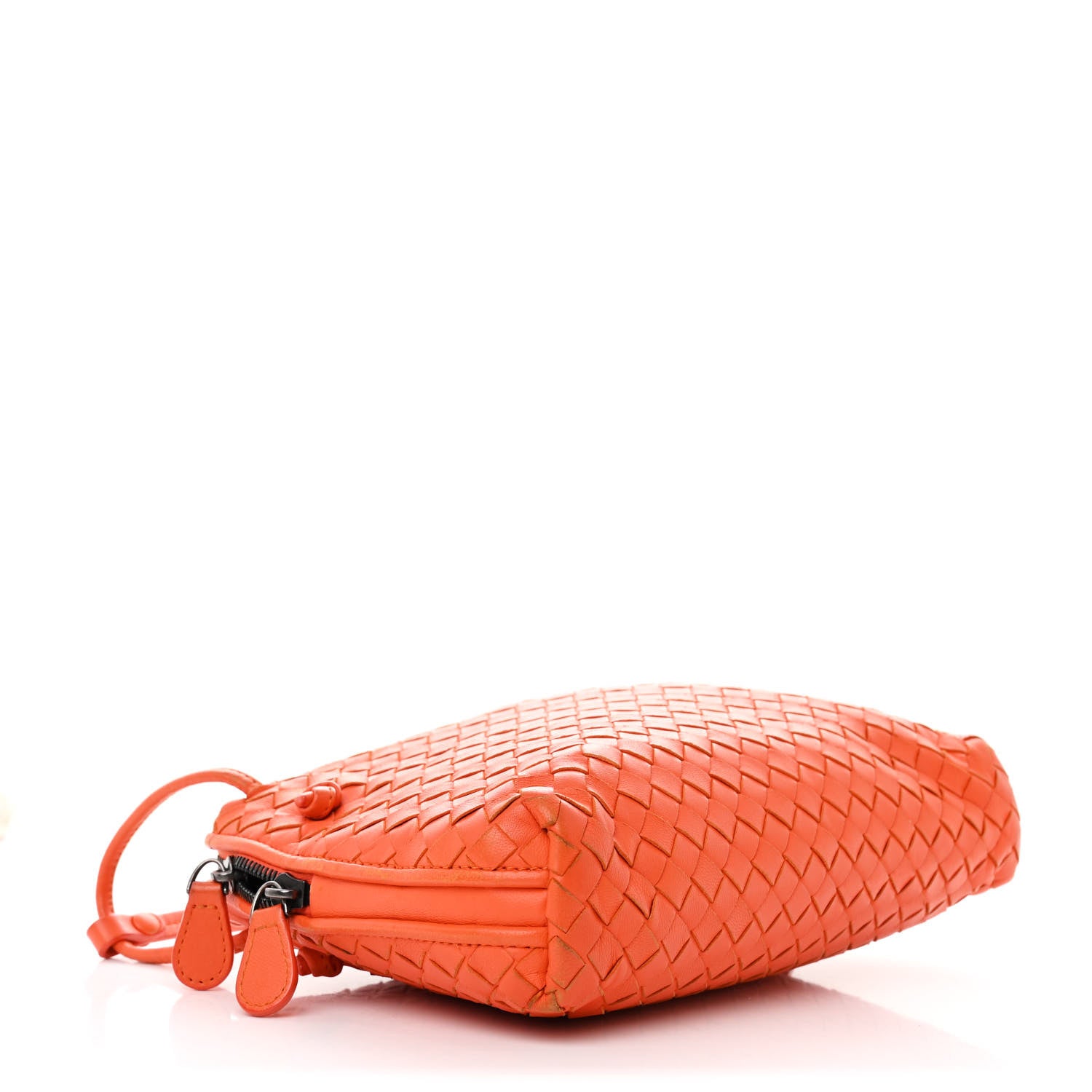 Bottega Veneta Nappa Intrecciato Nodini Crossbody Messenger Noce 4 of 10