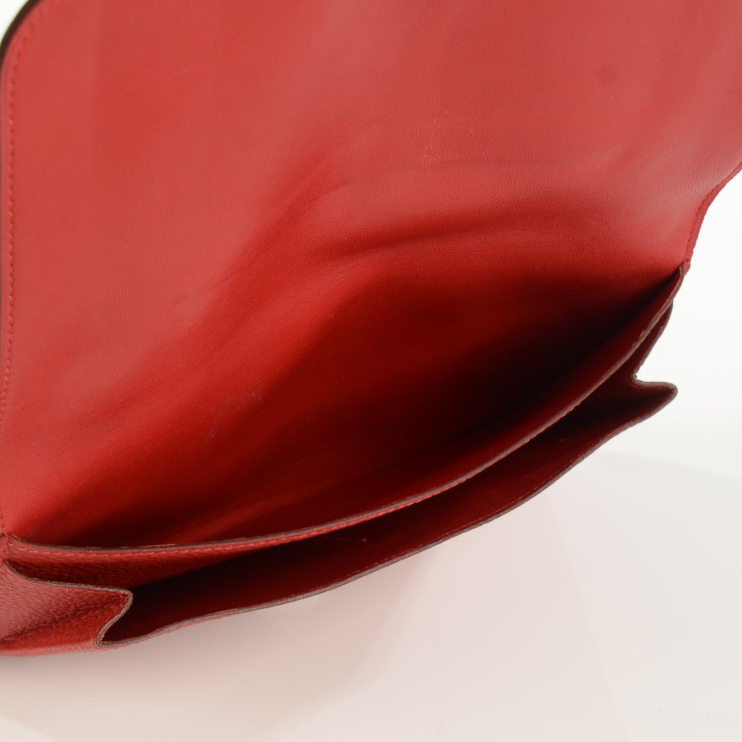 Hermes Togo Dogon Duo Wallet Vermillion 2 of 11