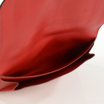 Hermes Togo Dogon Duo Wallet Vermillion 2 of 11