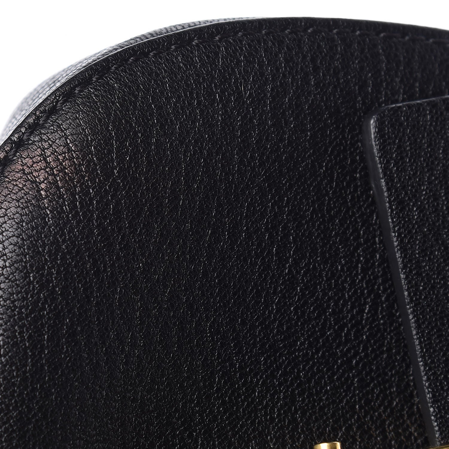 Chloe Grained Lambskin Nano Drew Shoulder Bag Black 10 of 12