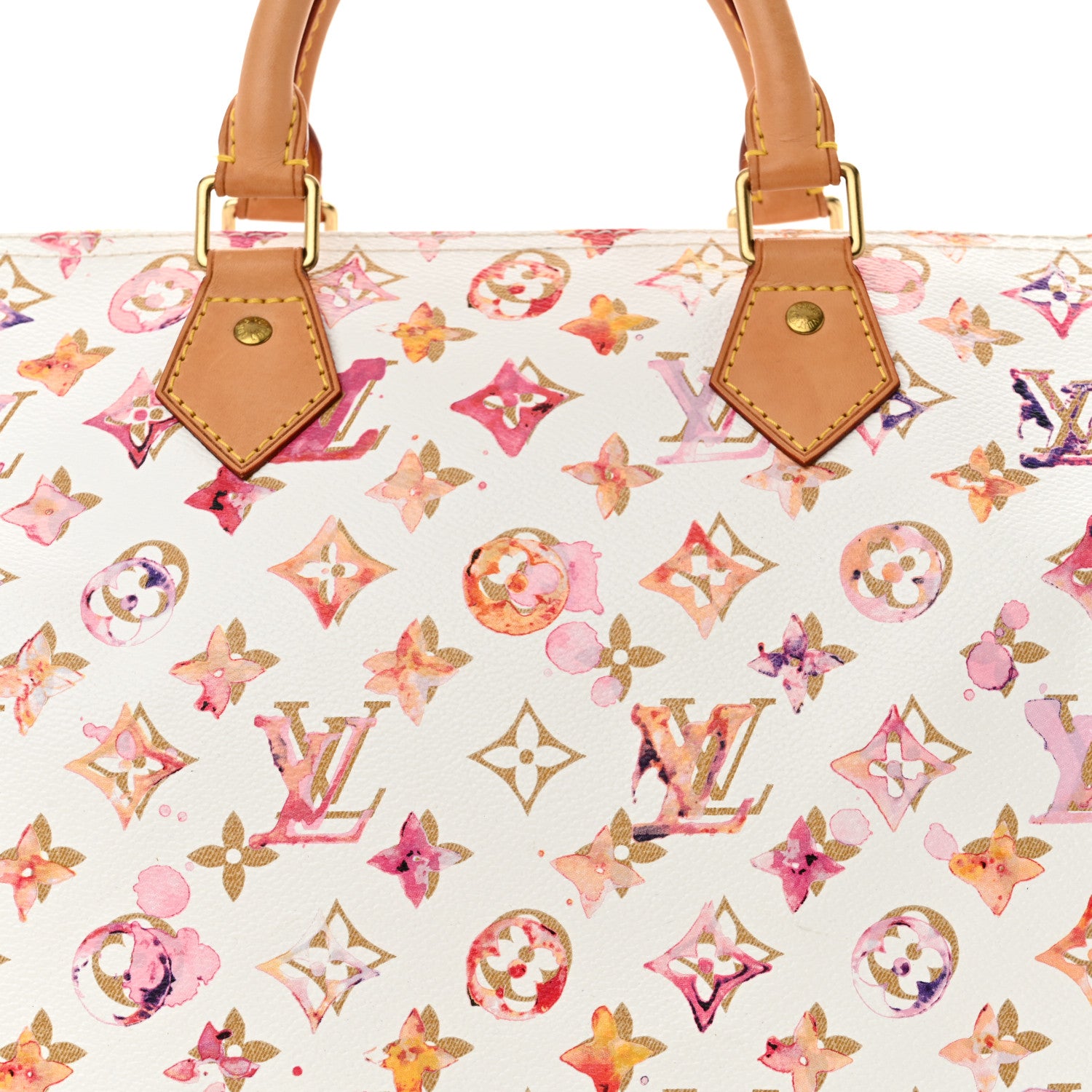 Louis Vuitton Watercolor Aquarelle Speedy 30 White 5 of 12