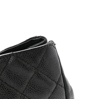 Chanel Caviar Quilted Grand Shopping Tote GST Black 15 of 21