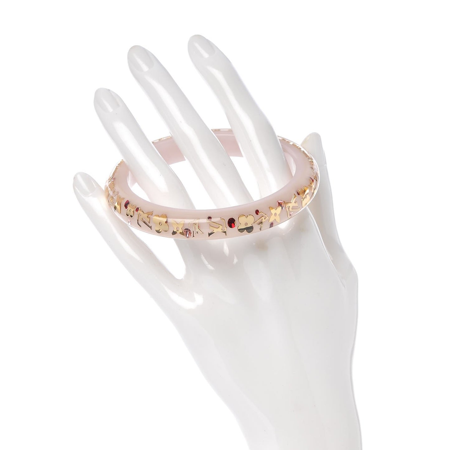 Resin Swarovski Medium Inclusion Bracelet PM Parme
