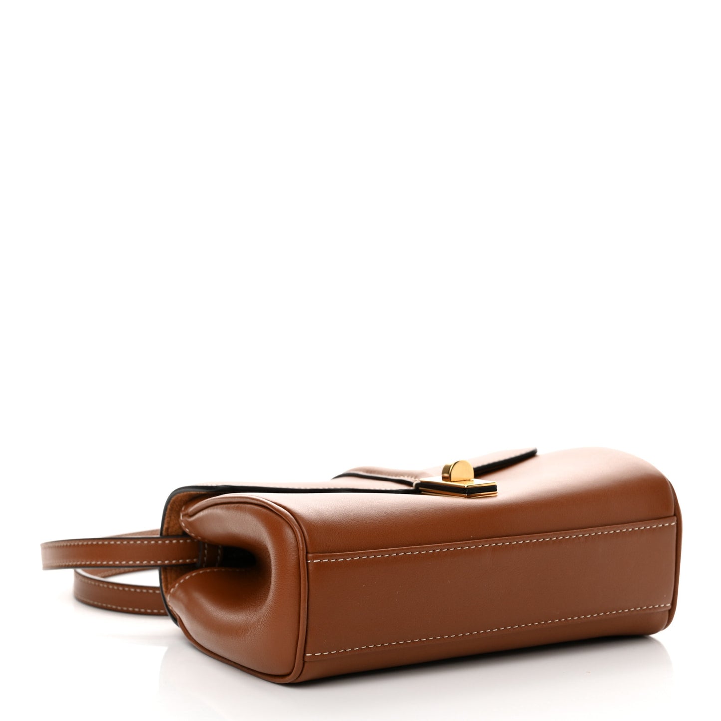 Calfskin Mini Soft 16 Bag Tan