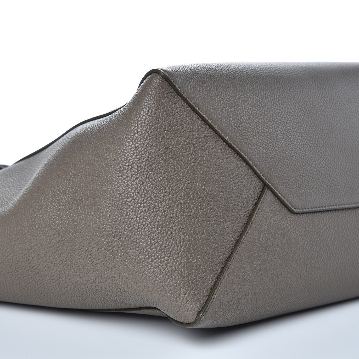 Celine Soft Grained Calfskin Small Belt Cabas Phantom Taupe 8 of 9