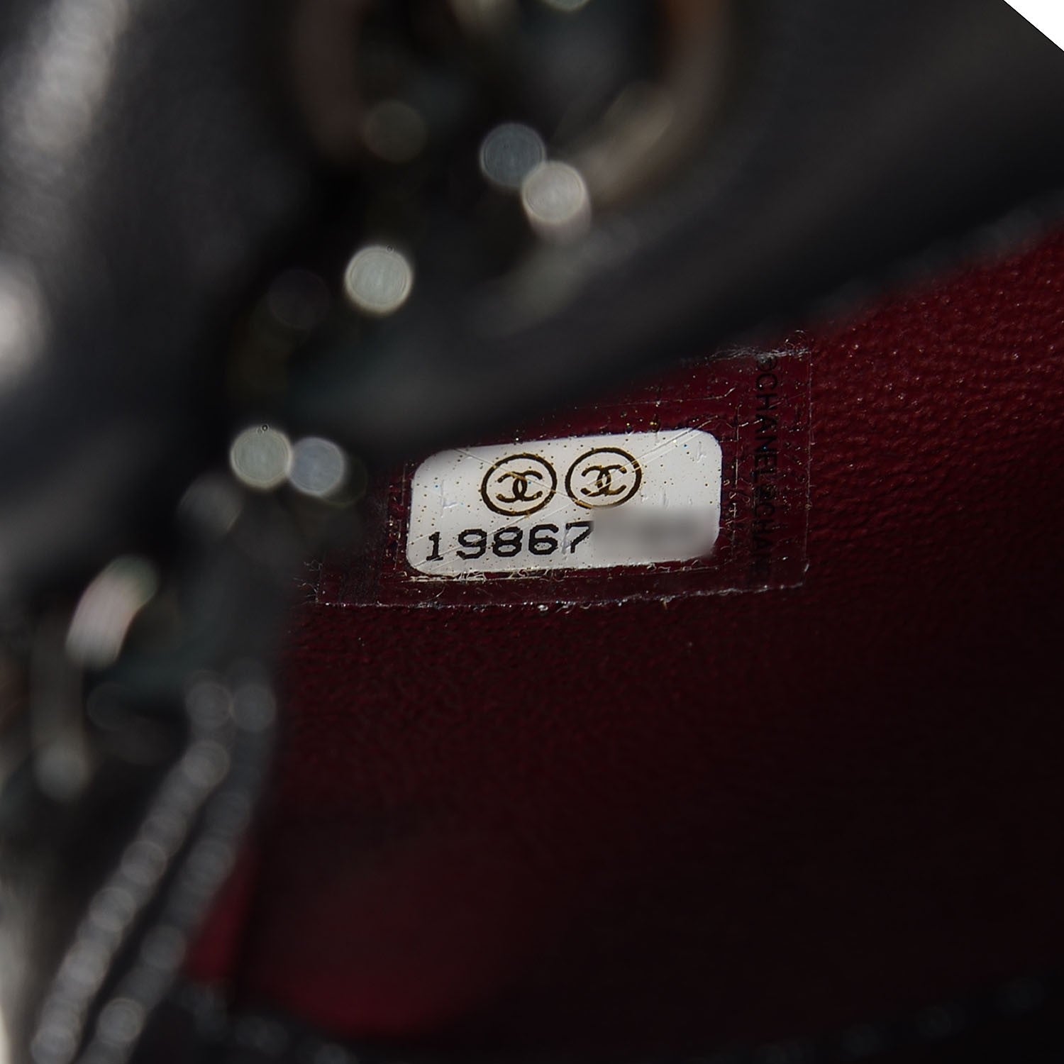Chanel Lambskin Studded Metal Beauty Mini Flap Black 12 of 14