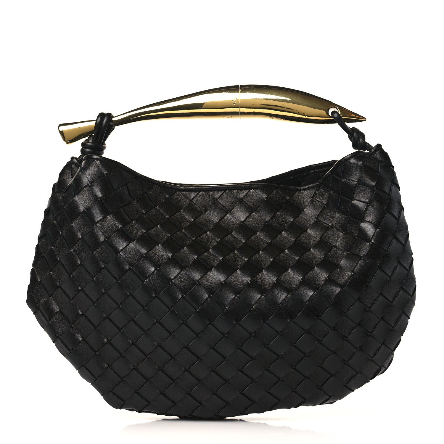 Bottega Veneta Nappa Intrecciato Sardine Bag Black 1 of 10