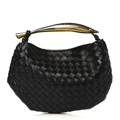 Bottega Veneta Nappa Intrecciato Sardine Bag Black 1 of 10