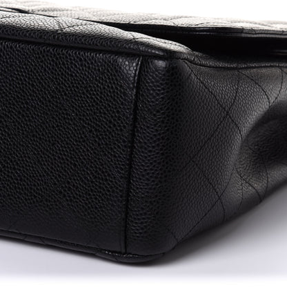 Chanel Caviar Quilted Maxi Double Flap Black 10 of 10