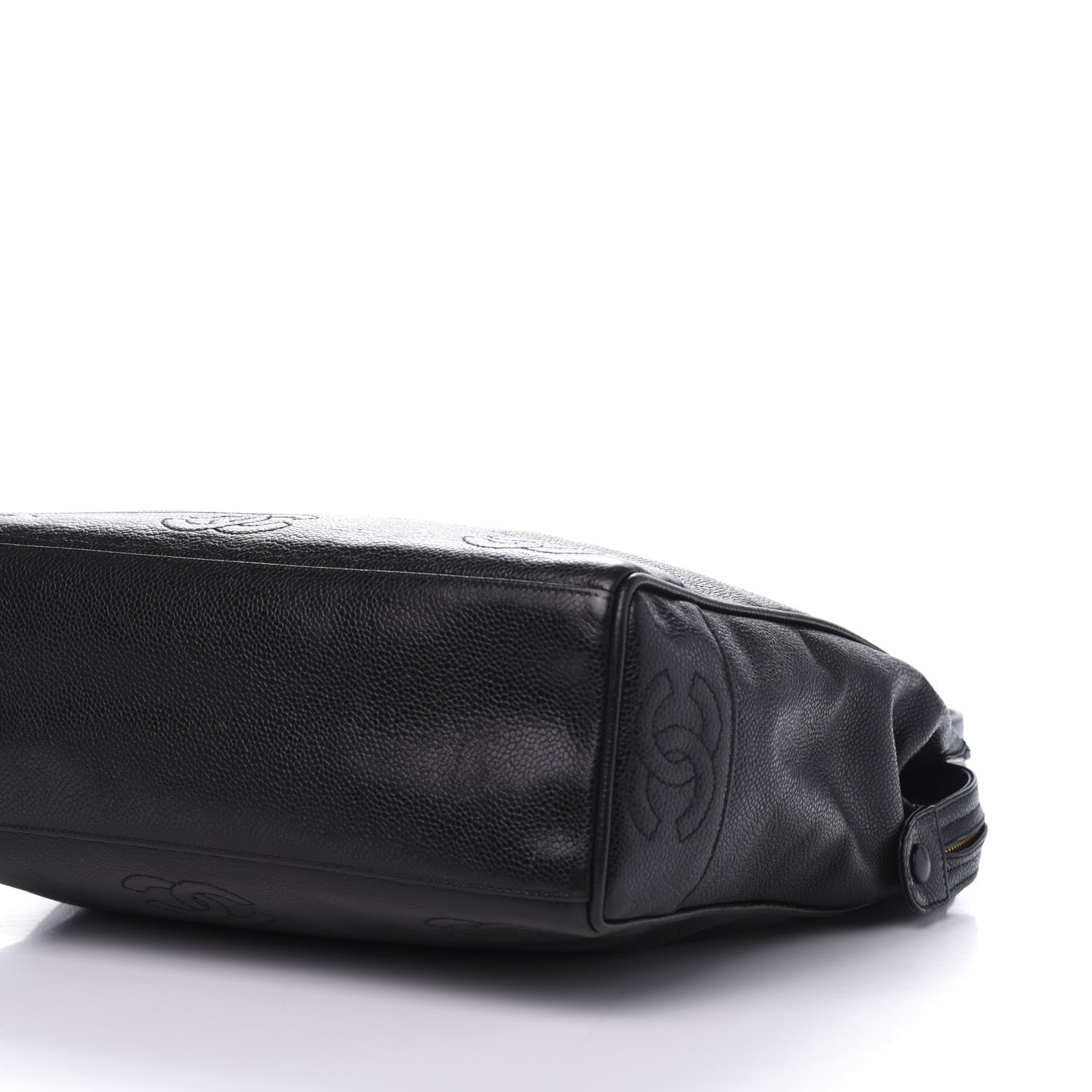 Chanel Caviar CC Shoulder Bag Black 7 of 10