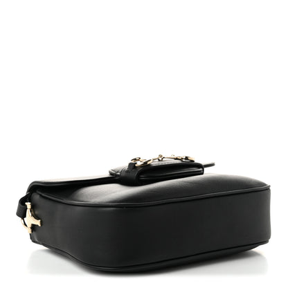 Gucci Arabella Calfskin Horsebit 1955 Soft Small Shoulder Bag Black 4 of 10