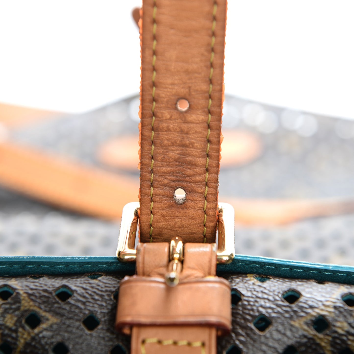 Monogram SC Flore Saumur Teal