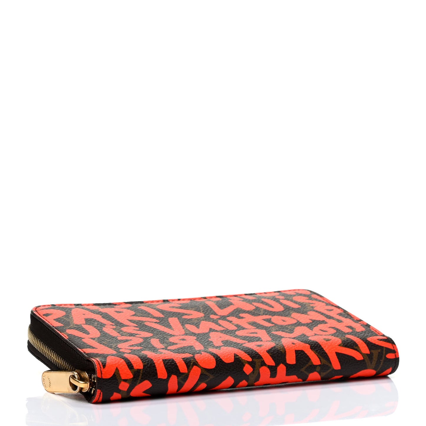 Monogram Graffiti Zippy Wallet Orange