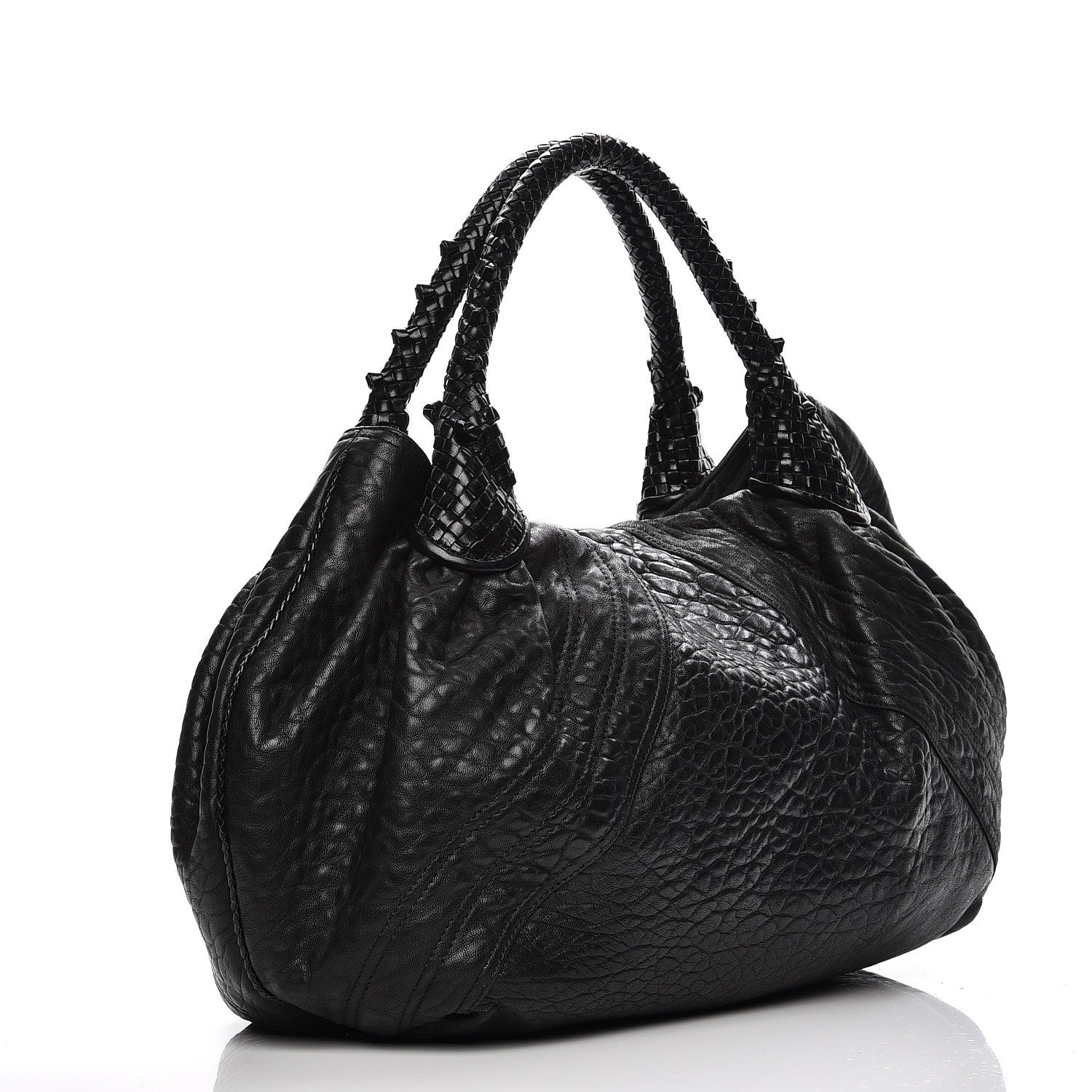 Fendi Nappa Nuvolata Spy Black 3 of 11
