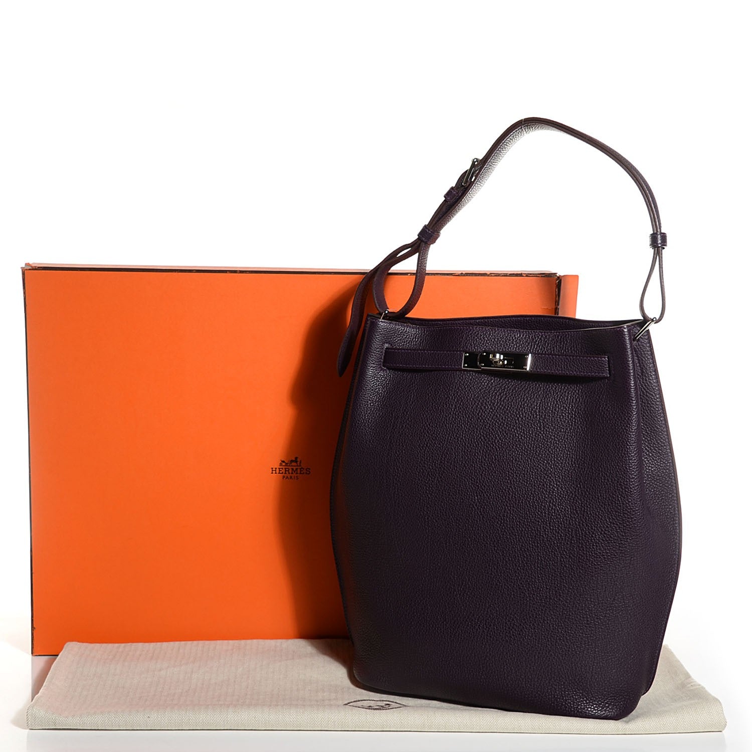 Hermes Togo So Kelly 26 Raisin 14 of 14
