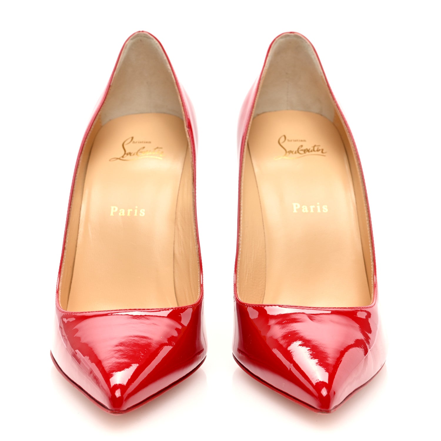 Christian Louboutin Patent Kate 100 Pumps 41 Loubi 2 of 9