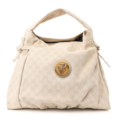 Gucci Monogram Medium Hysteria Tote Off White 1 of 12