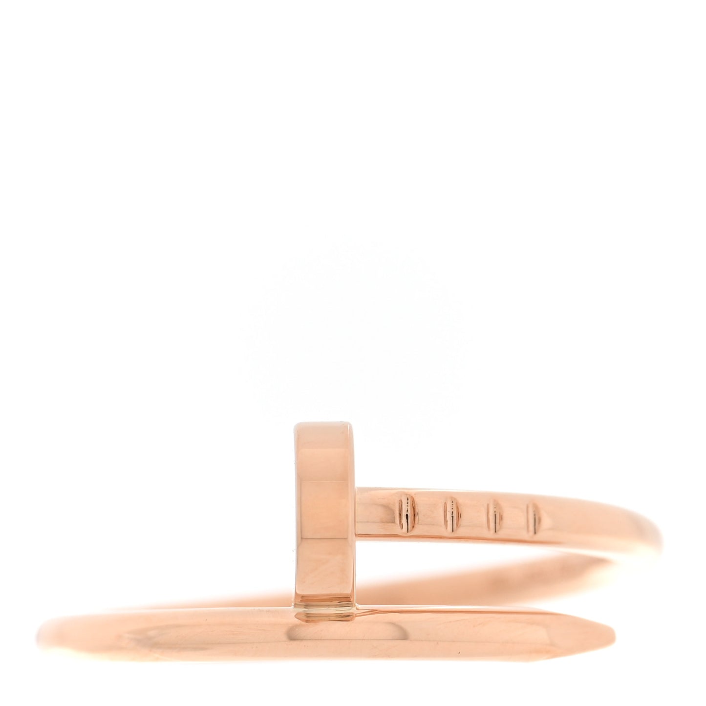 18K Pink Gold Small Juste Un Clou Ring 52 6