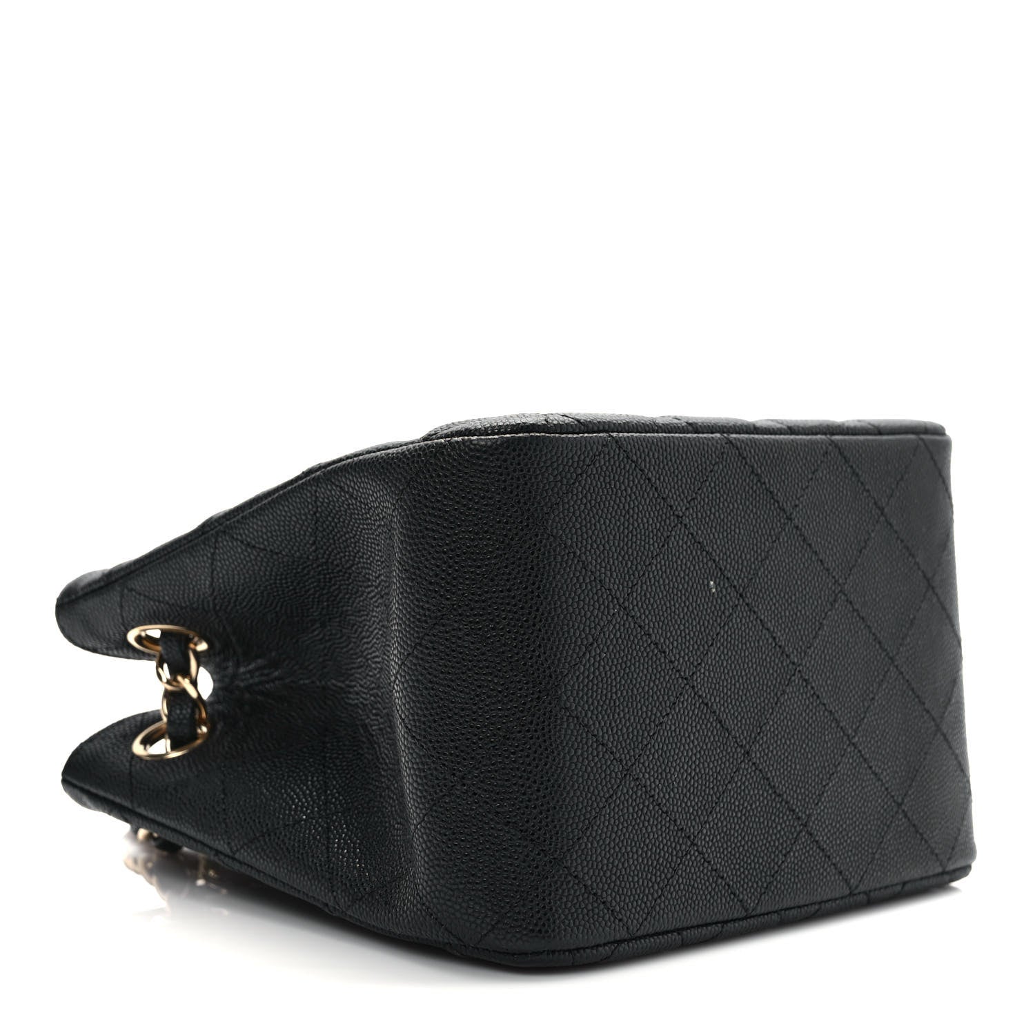 Chanel Caviar Quilted Mini Bucket Bag Black 4 of 8