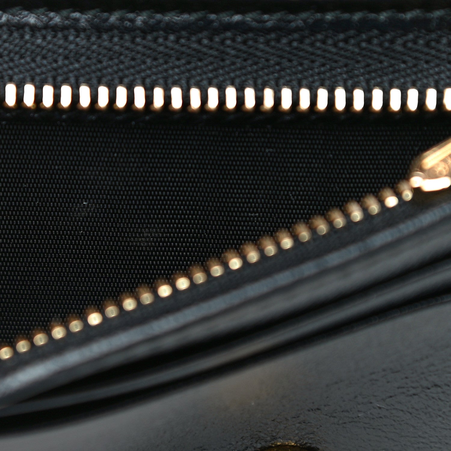 Gucci Calfskin Web Rajah Chain Card Case Wallet Black 11 of 11