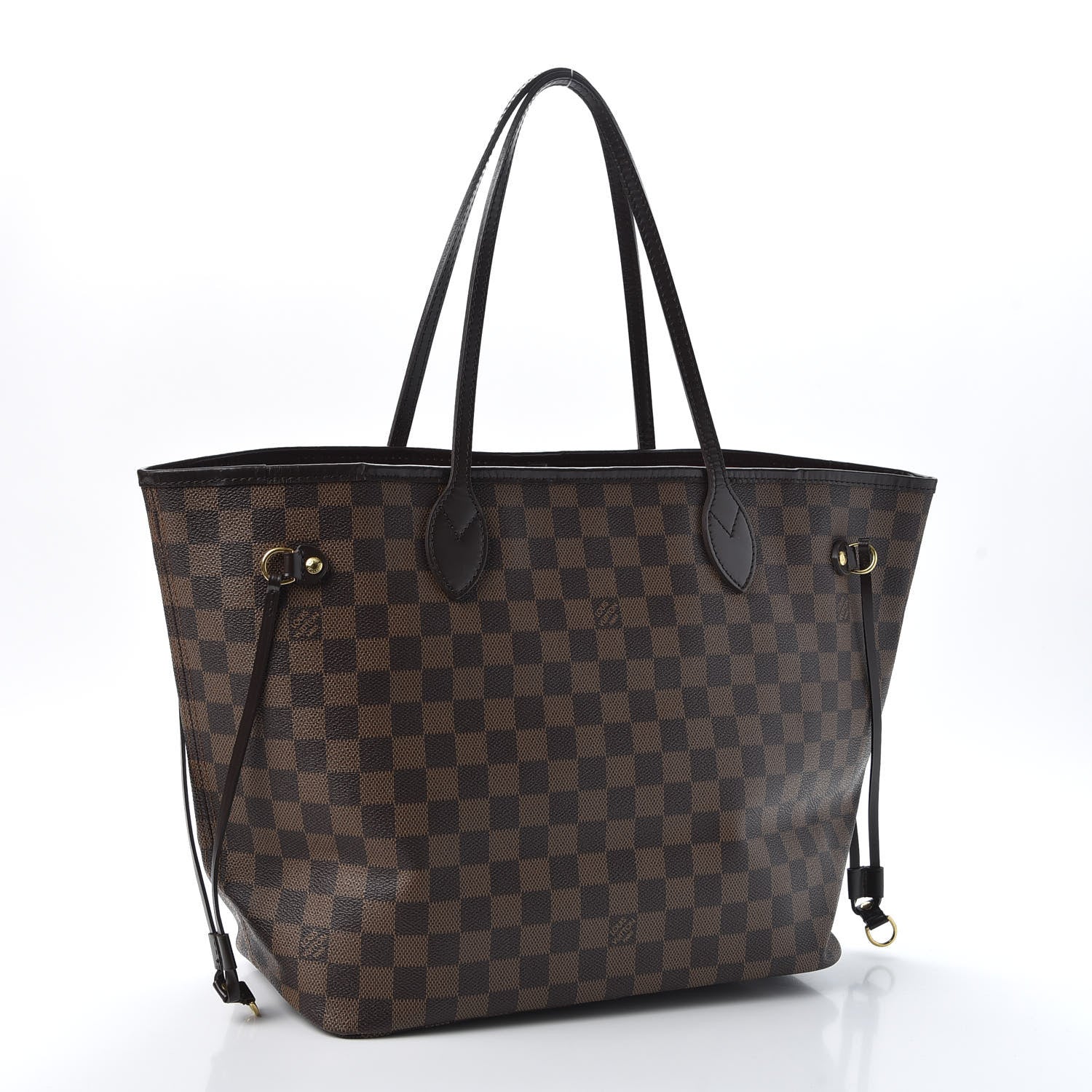 Louis Vuitton Damier Ebene Neverfull MM 2 of 9